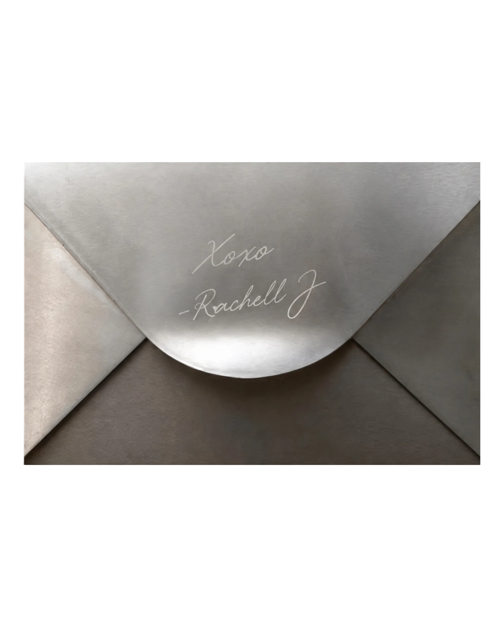 A note from Rachell: xoxo